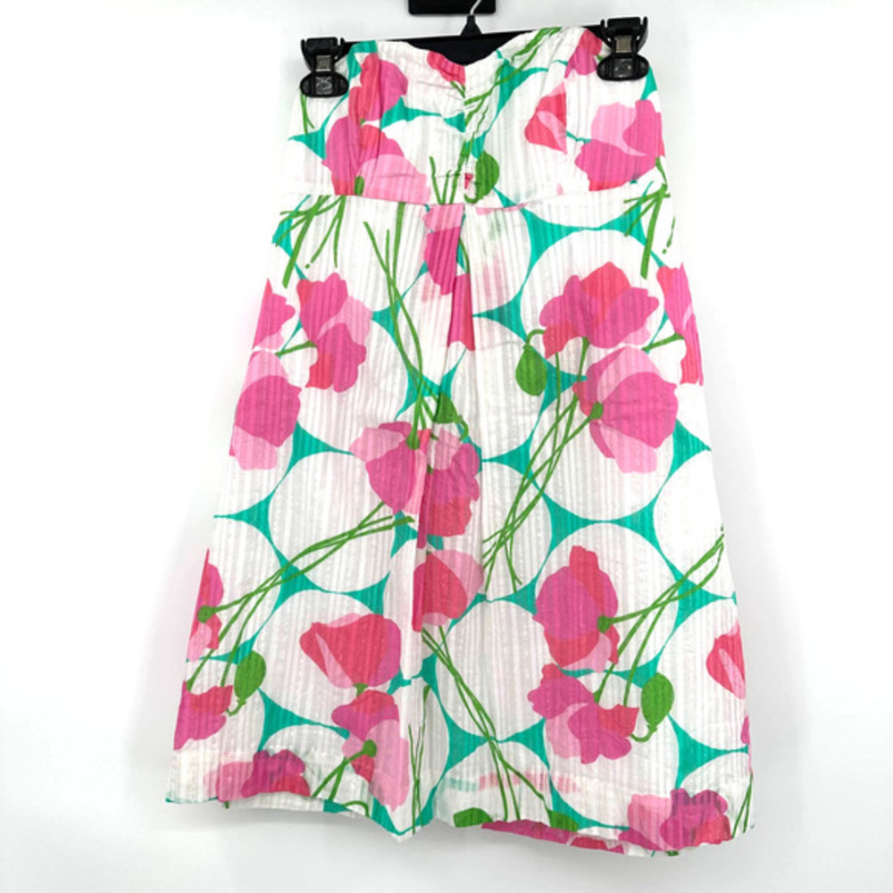 Lilly Pulitzer‎ Betsey Had Me A Blast size 4 Floral Strapless Dress